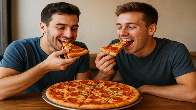 بهترین پیتزا برای قرار دو نفره دوستانه