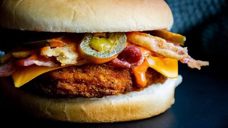 طرز تهیه ساندویچ مرغ هالوپینو خانگی