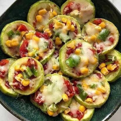 طرز تهیه پیتزا کدو سبز